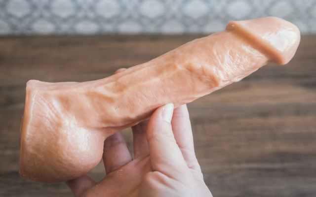 Realistic dildo